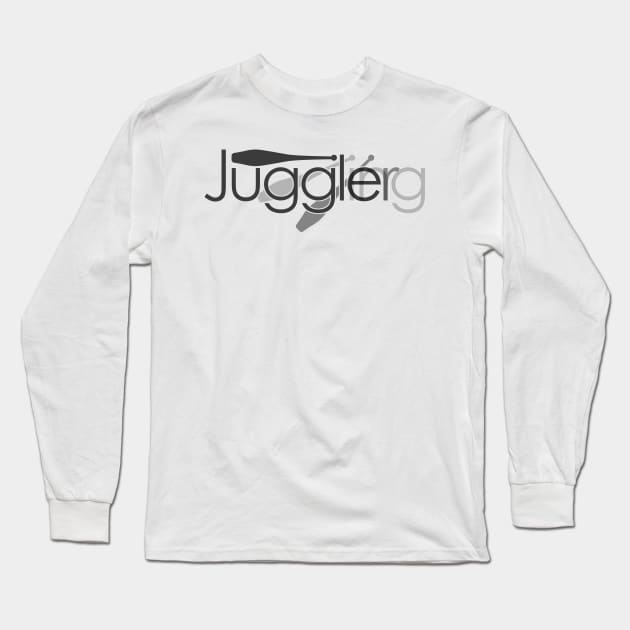 Juggl-e-er-ing Long Sleeve T-Shirt by samjmann